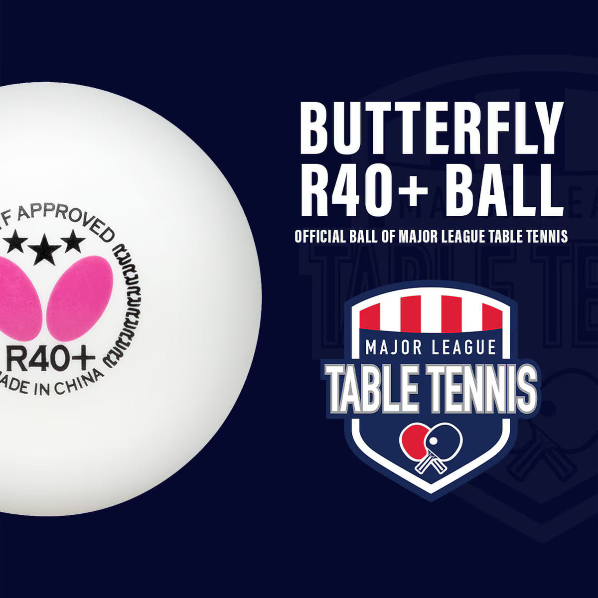 Butterfly R40+ Balls